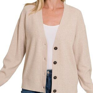 Button Down Cardigan